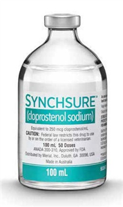 Synchsure (Cloprostenol Sodium) Injection Prostaglandin Analogue 100ml