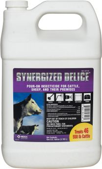 Synergized Delice Pour-On Insecticide Gallon