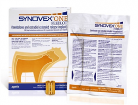 Synovex One Feedlot Extended Release Implant for Steers & Heifers 100ct