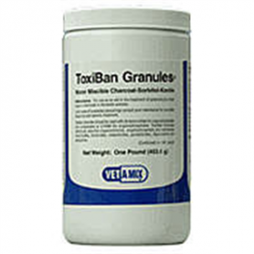 Vet-A-Mix ToxiBan Granules Water Miscible Charcoal Sorbitol Kaolin 1lb