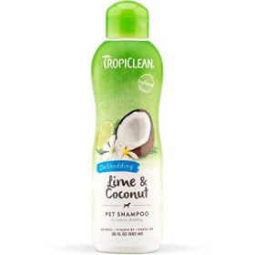 Tropiclean DeShedding Shampoo Lime & Coconut 20oz