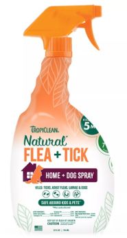 Tropiclean Natural Flea & Tick Home & Dog Spray 32oz