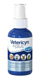 Vetericyn Plus All Animal Antimicrobial Hydrogel Spray 3oz