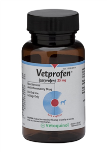 Vetprofen (Carprofen) Anti-Inflammatory Caplets for Dogs 240ct