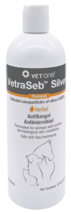 VetraSeb Silver Antifungal Antimicrobial Herbal Shampoo 16oz