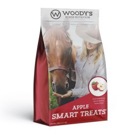Woody's Apple Smart Treats Horse Nutrition 5lb 6ct