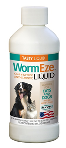 WormEze Canine & Feline Anthelmintic Liquid 8oz
